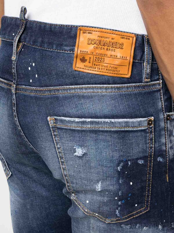 The Best Shops DSQUARED2: Dsquared2 trousers blue