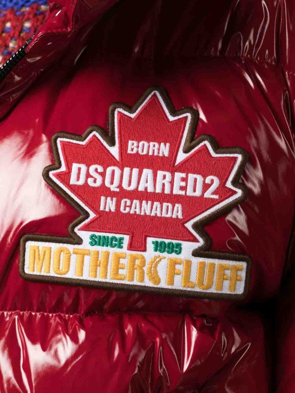 DSQUARED2: Kurze Daunenjacken online - Daunenjacke - Rot