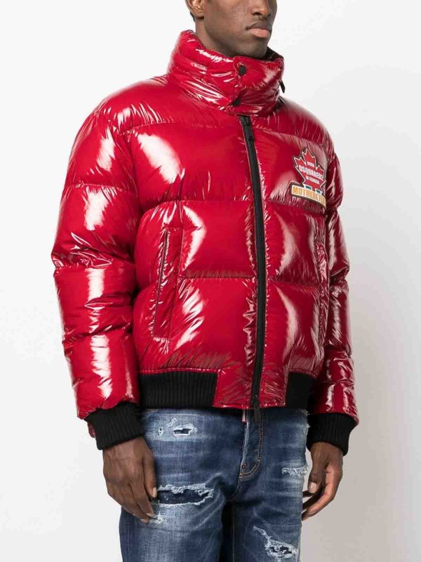 The Best Shops DSQUARED2: Kurze Daunenjacken - Daunenjacke - Rot