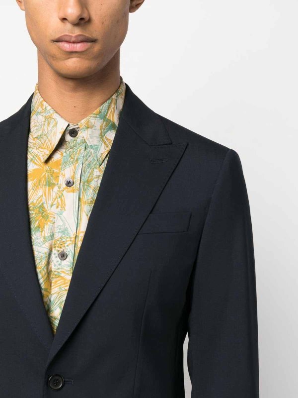 The Best Shops DSQUARED2: formal suits - Dsquared2 jacket blue