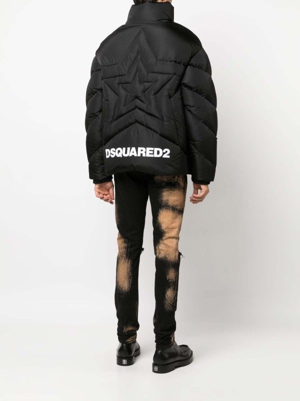 The Best Shops DSQUARED2: Kurze Daunenjacken - Daunenjacke - Schwarz