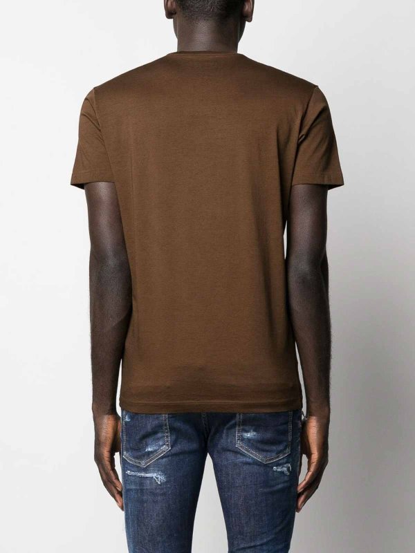 The Best Shops DSQUARED2: t-shirts - Brown shirt