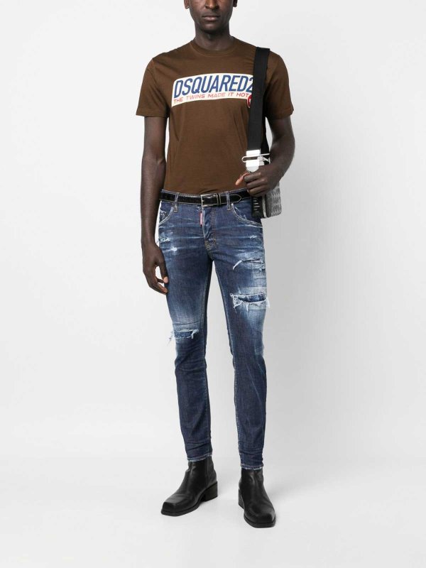 DSQUARED2 buy online Brown shirt