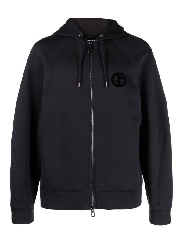 GIORGIO ARMANI: カジュアルジャケット - カジュアルジャケット - ブルー