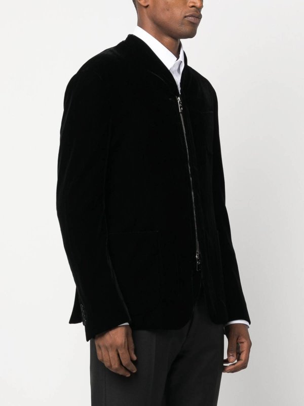 GIORGIO ARMANI buy online Giorgio armani jacket black