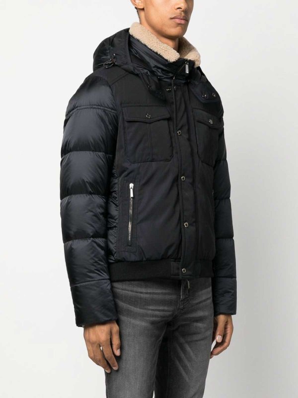 MOORER buy online ダウンジャケット - ブルー