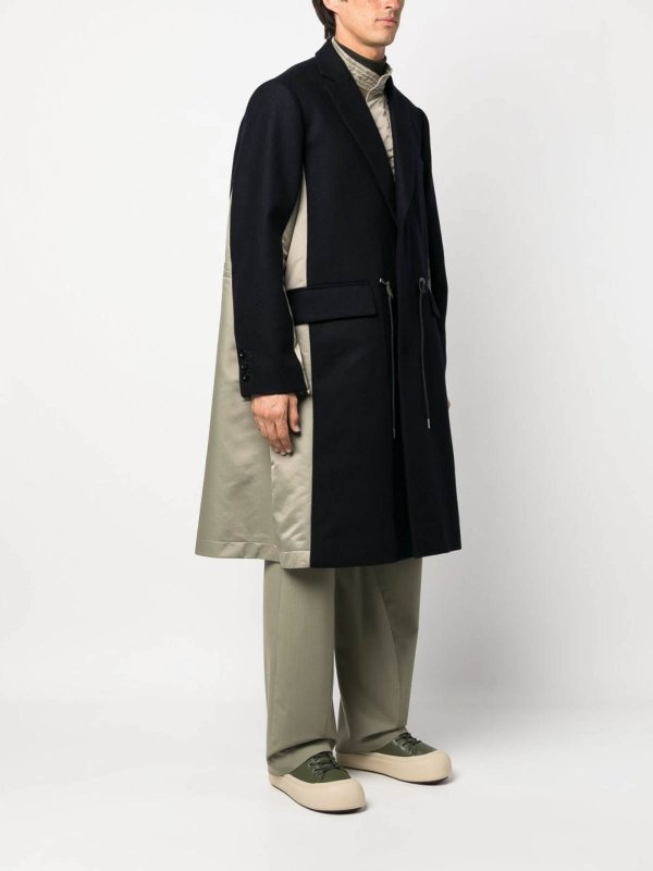 Sacai: casual jackets online - Sacai Jacket blue