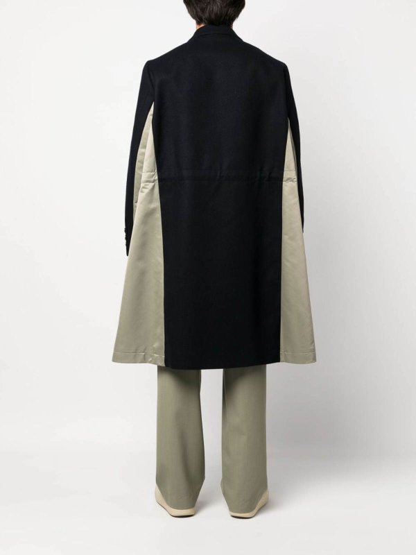 The Best Shops Sacai: casual jackets - Sacai Jacket blue
