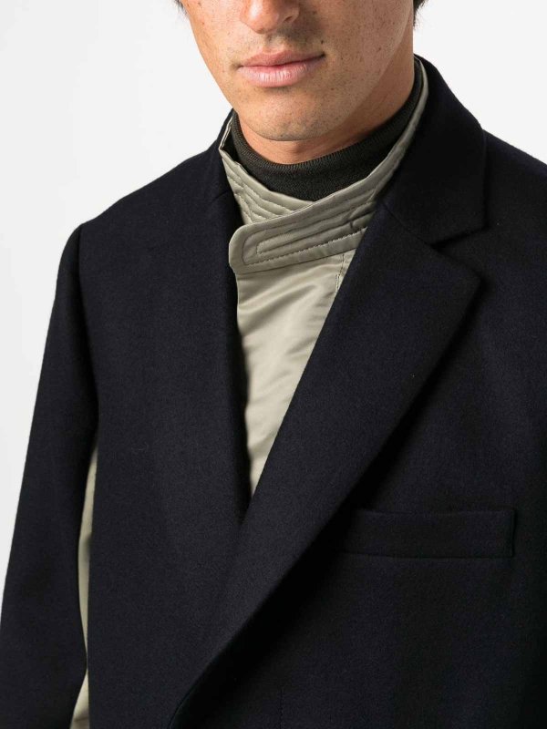 Sacai Jacket blue shop online: Sacai
