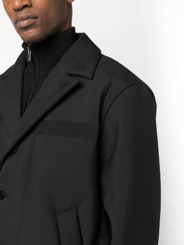 カジュアルジャケット - 黒 shop online: Sacai