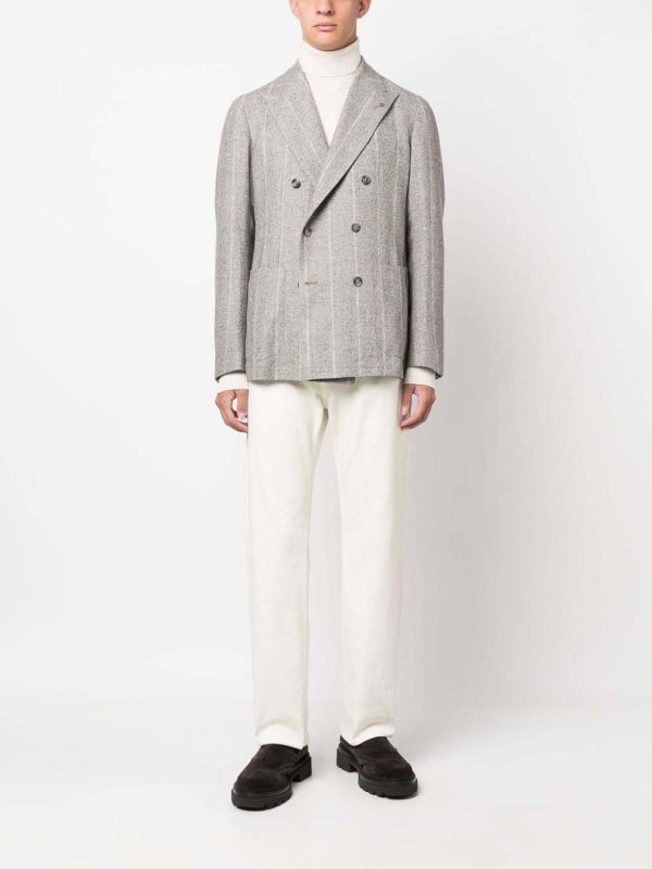 ブレザー - グレー shop online: TAGLIATORE