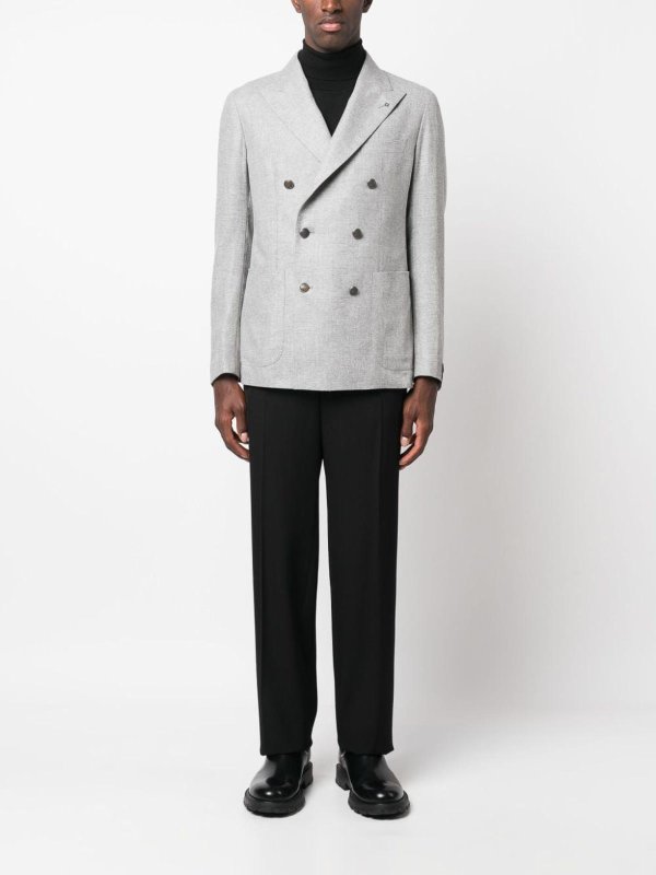 The Best Shops TAGLIATORE: Blazer - Blazer - Gris