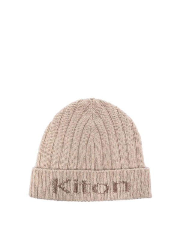 KITON: hats & caps - Kiton hat beige