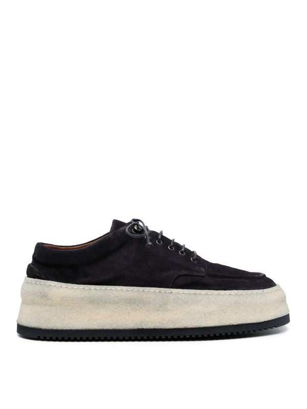 Marsèll: lace-ups shoes - Flat shoes blue