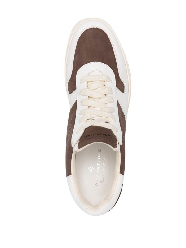The Best Shops TAGLIATORE: lace-ups shoes - Flat brown shoes