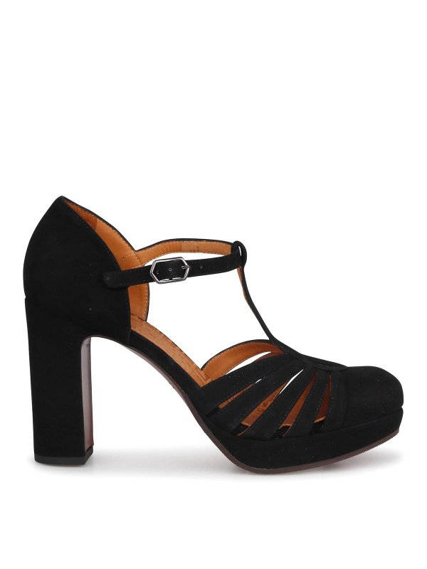 Chie Mihara: mules shoes - Yeilo 105mm platform pumps