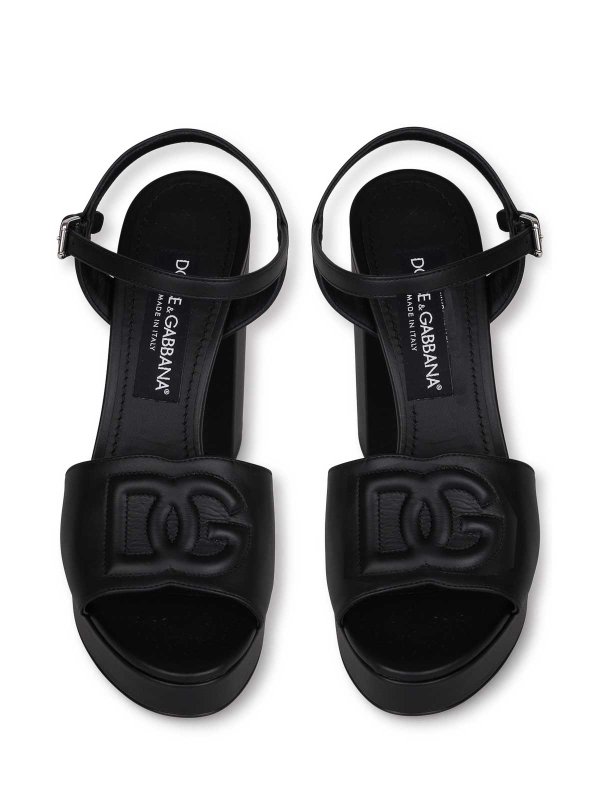 The Best Shops DOLCE & GABBANA: サンダル - 黒