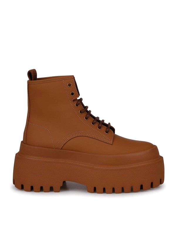 DOLCE & GABBANA: Stiefel - Stiefel - Braun