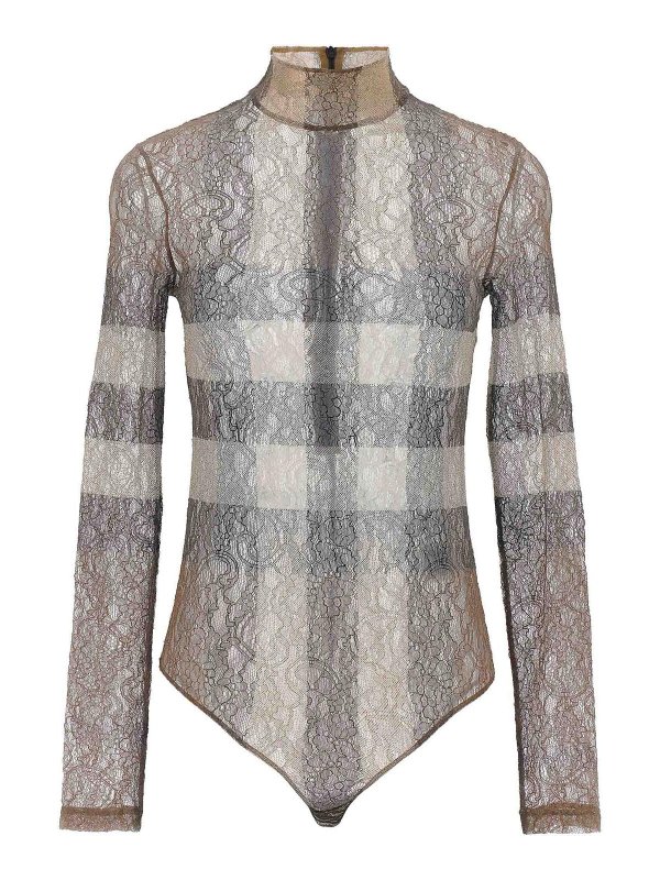 BURBERRY: Tops und Tank Tops - Top - Bunt