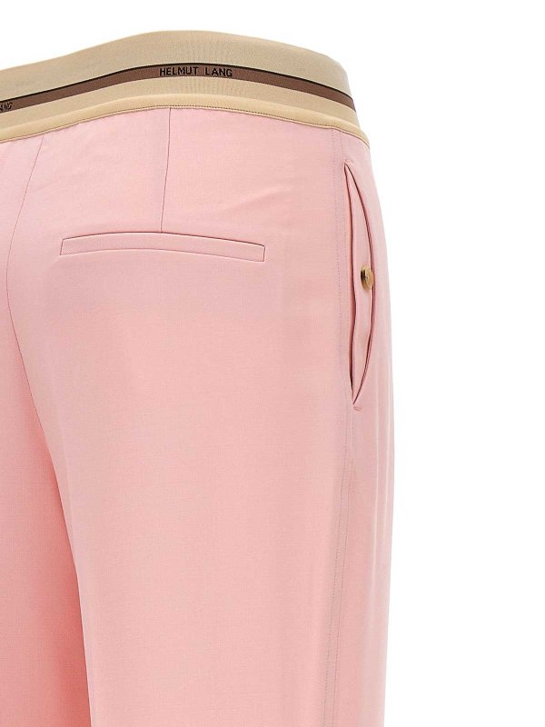 Logo elastic pants shop online: HELMUT LANG