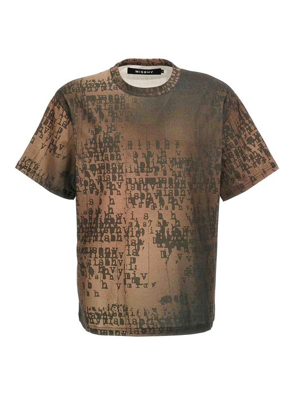 MISBHV: Camisetas - Camiseta - Marrón