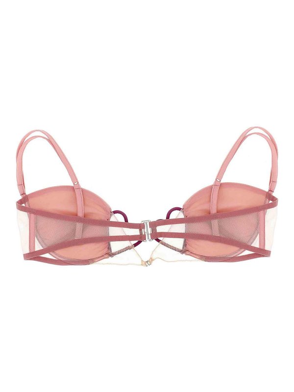 NENSI DOJAKA: Tops y camisetas sin mangas online - Top - Color Carne Y Neutral