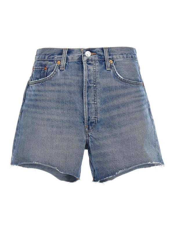 RE/DONE: Trousers Shorts - 90s low slung shorts