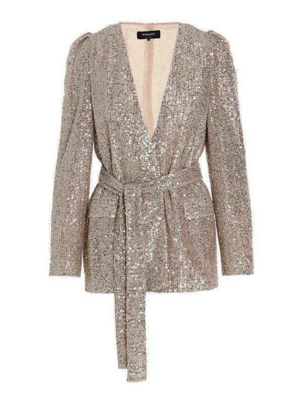 Rochas: casual jackets - Sequin blazer jacket