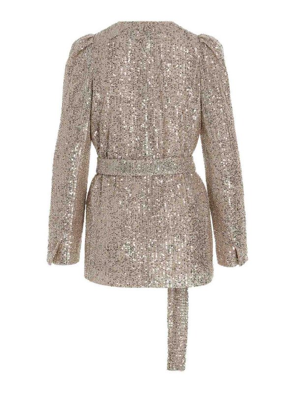 Rochas: casual jackets online - Sequin blazer jacket