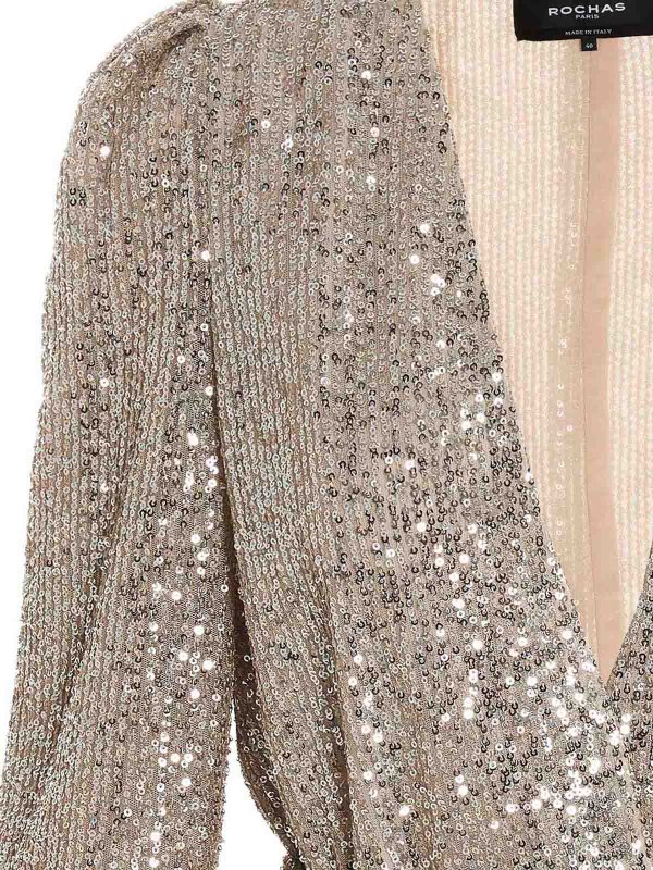 The Best Shops Rochas: casual jackets - Sequin blazer jacket