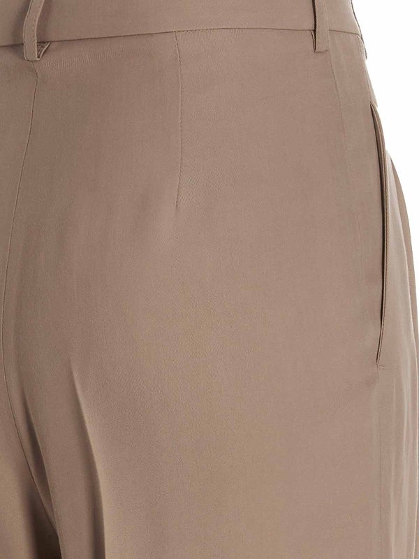 Pantaloni con risvolto shop online: Rochas
