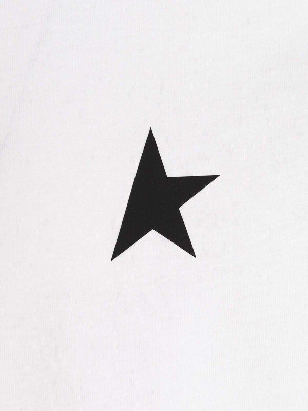 Tシャツ - 白 shop online: GOLDEN GOOSE