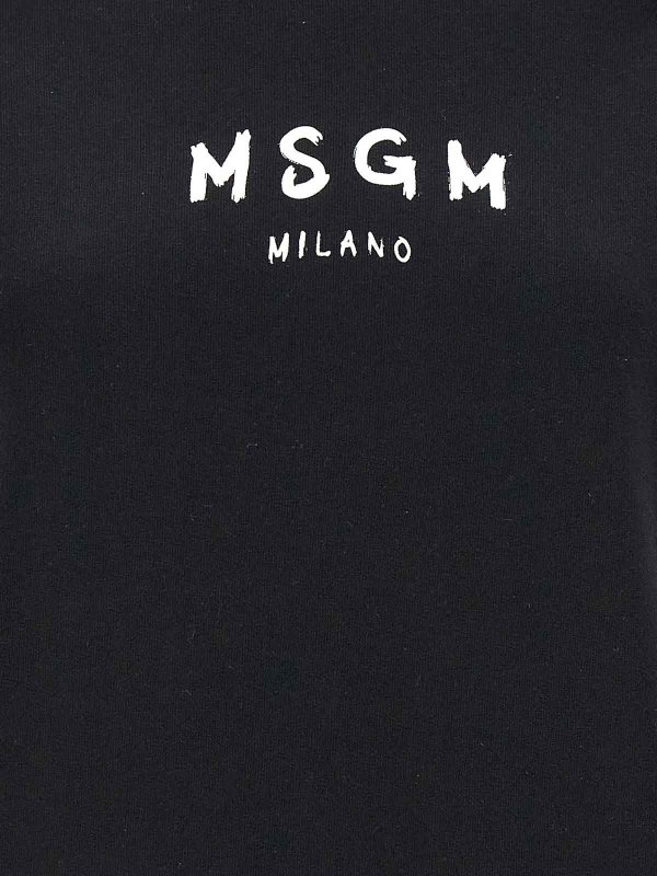 Logo print sweatshirt shop online: m.s.g.m.