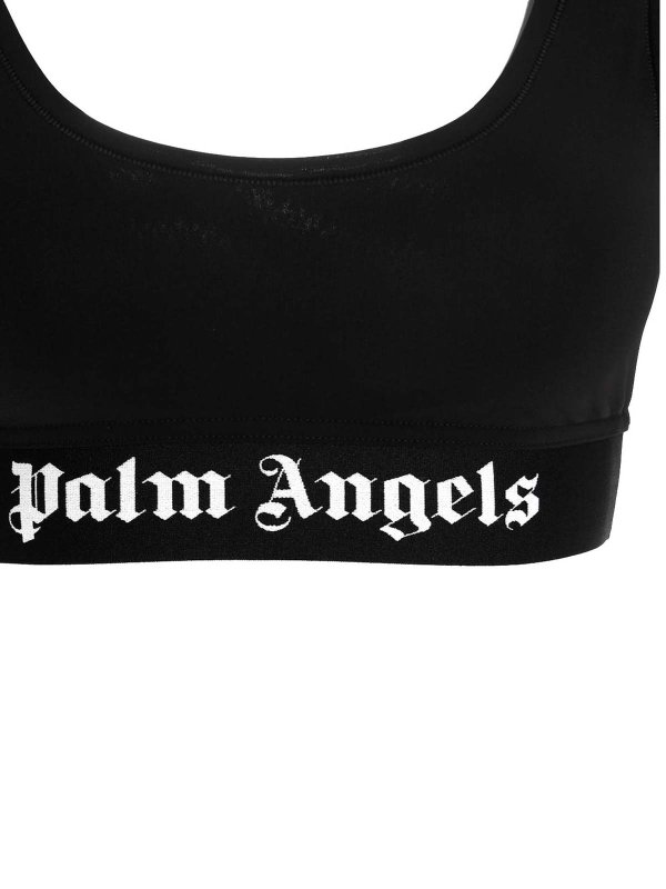 The Best Shops Palm Angels: Tops & Tank tops - classic logo sporty top
