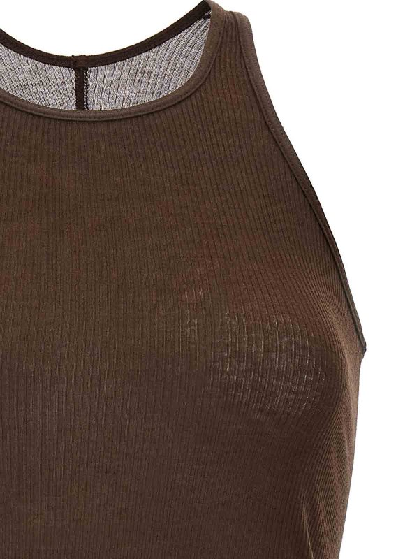 The Best Shops RICK OWENS: トップス＆タンクトップ - トップ/タンクトップ - ブラウン