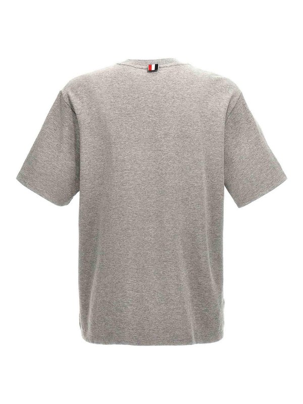 THOM BROWNE: Camisetas online - Camiseta - Gris
