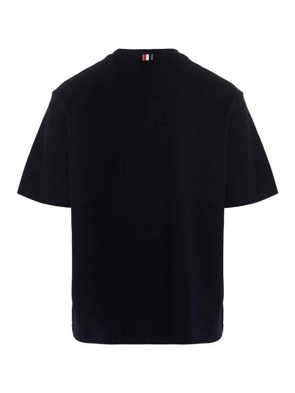 THOM BROWNE: T-shirts online - T-Shirt - Blau