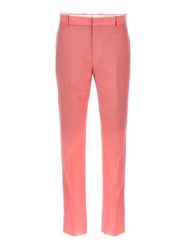 ALEXANDER MCQUEEN: Trousers Shorts - Cigarette pants