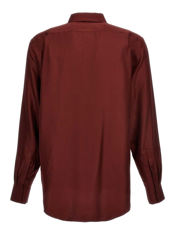 ALEXANDER MCQUEEN: シャツ online - シャツ - ダークレッド