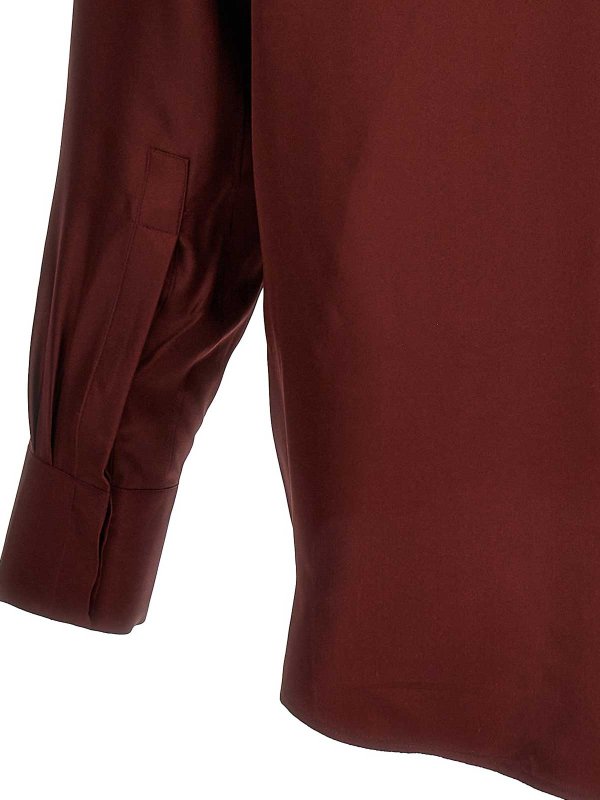 シャツ - ダークレッド shop online: ALEXANDER MCQUEEN