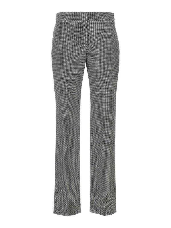 ALEXANDER MCQUEEN: pantaloni shorts - Pantaloni a sigaretta