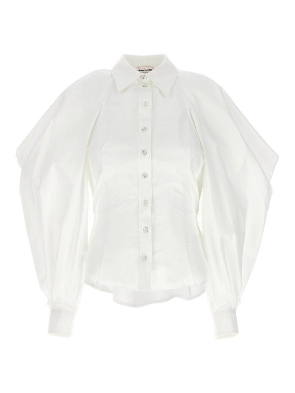 ALEXANDER MCQUEEN: Hemden - Hemd - Weiß