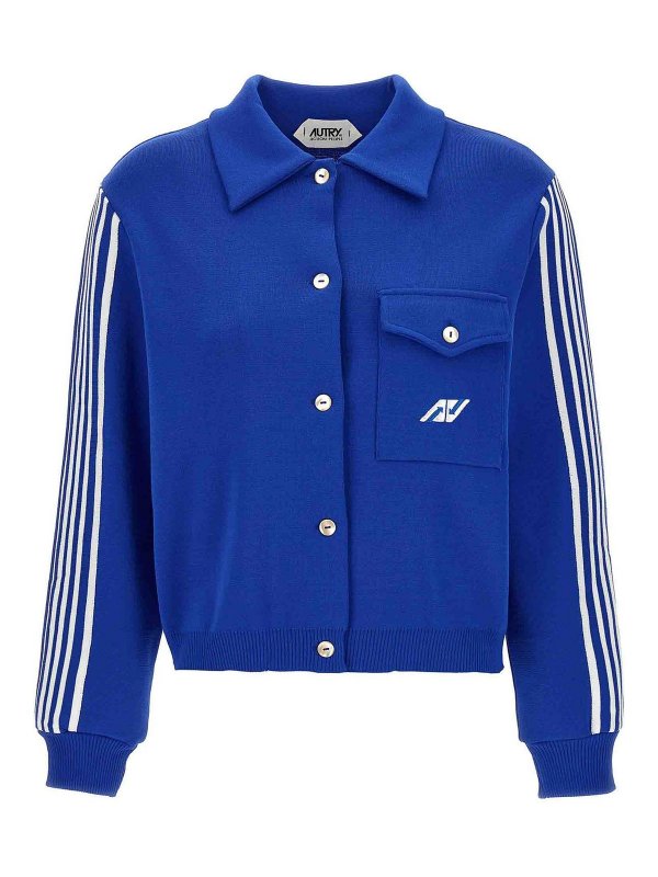 AUTRY: Cardigans - Cardigan - Bleu