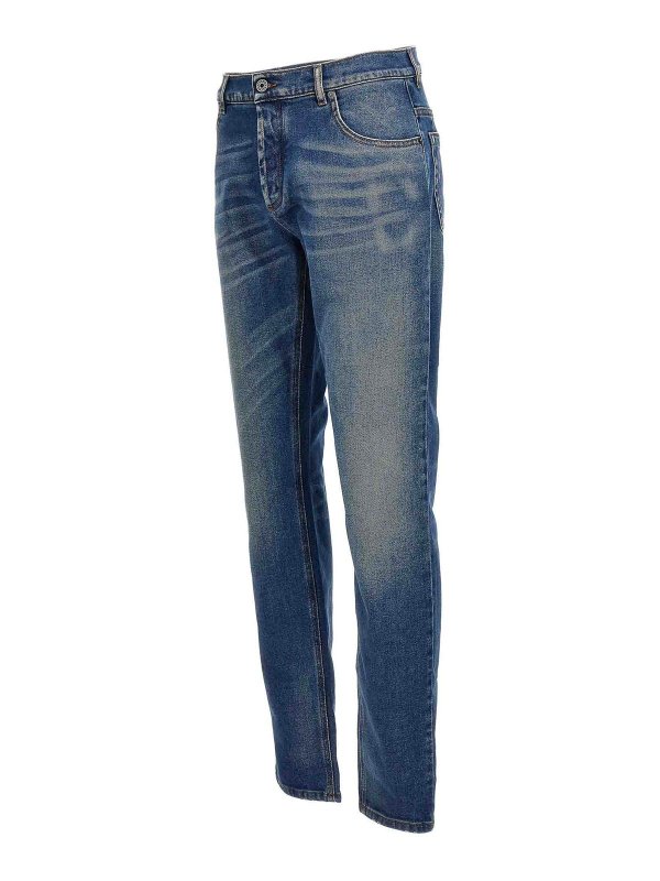 The Best Shops Balmain: Bootcut - Bootcut Jeans - Blau