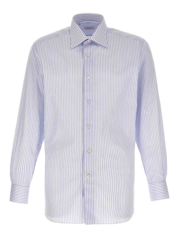 BRIONI: shirts - Striped shirt