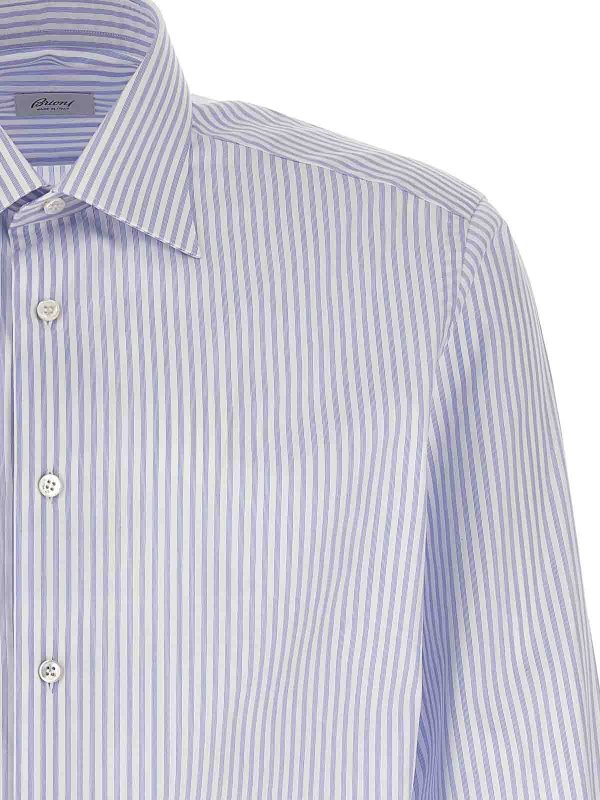 The Best Shops BRIONI: shirts - Striped shirt