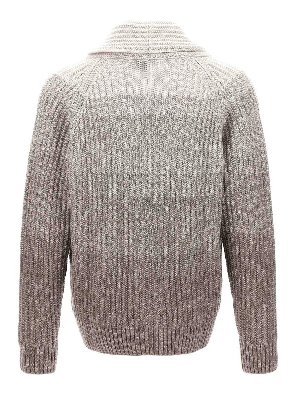 BRIONI: cardigans online - Degrad cardigan