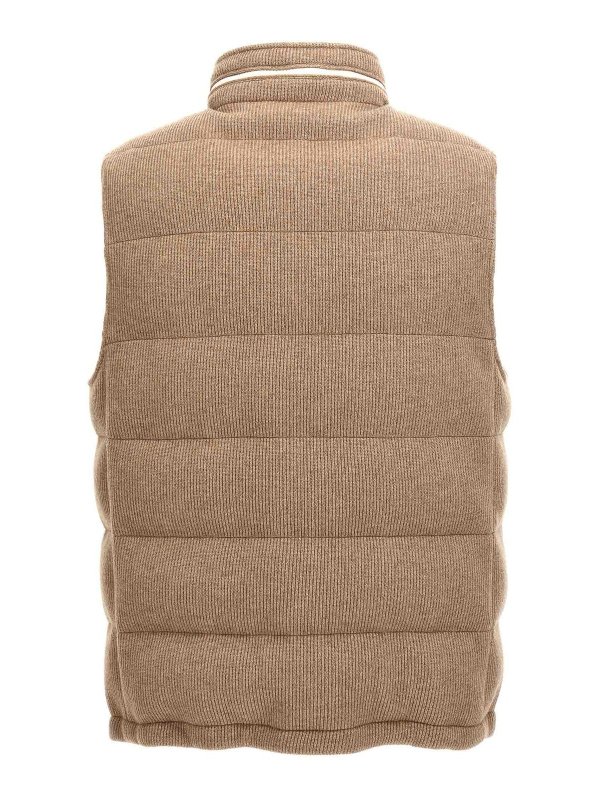 BRUNELLO CUCINELLI: Westen online - Weste - Beige