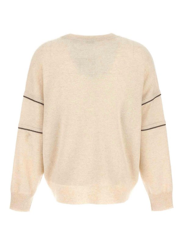 BRUNELLO CUCINELLI: crew necks online - sweater