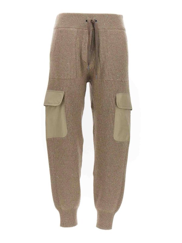 BRUNELLO CUCINELLI: tracksuit bottoms - Cargo joggers